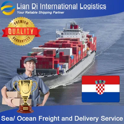 Professionelle Seefrachtspedition, Logistik-Speditionsagent und Lieferservice von China nach Kroatien